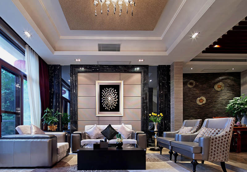 匠心筑夢(mèng)·奢享人生 紫蘋(píng)果國(guó)際設(shè)計(jì)2017年南寧別墅裝修效果圖案例賞析